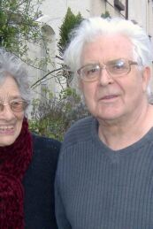 Playwright Margaretta D'Arcy and John Arden, in Galway