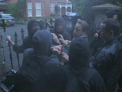 Black Bloc to Colombian Embassy following death of 15yr old anarchist