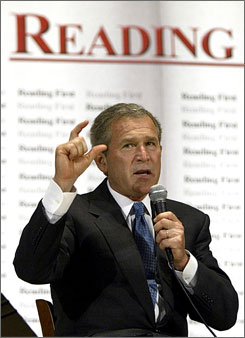 Rove: There is a myth perpetuated by Bush critics that he would rather burn a book than read one.