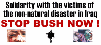 Iraq Tsunami - Stop Bush