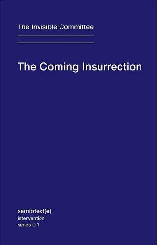"The Coming Insurrection" is another French challenge to Indignez-vous!