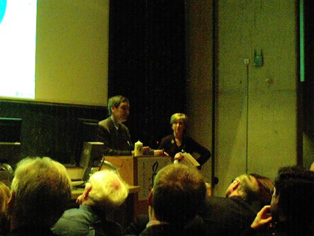 Michael Ignatieff with Olivia O'Leary