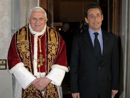 this week's 2 most unpopular catholics in Europe. 1 does Latin the other does Nukes.