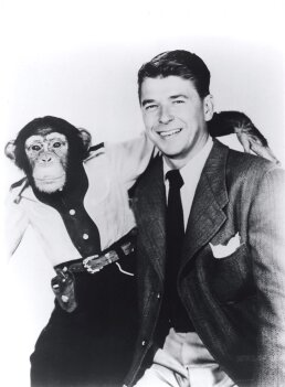 A Younger Reagan with younger Friend. How he will be remembered by friends and others.