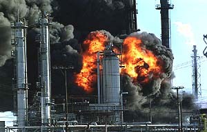 Fire at refinery in 2005 