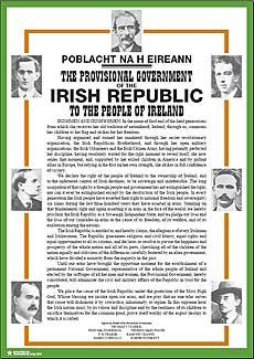 irg poster of 1916 Proclamation