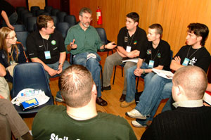 Gerry Adams debates with SF at Nat Congress, Nov '06