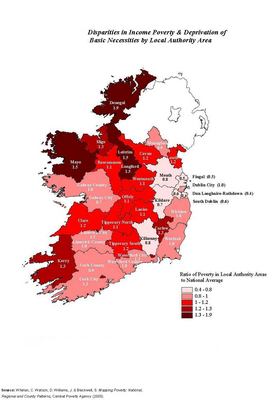 Disparity of Income, Employment & services in the Irish state.