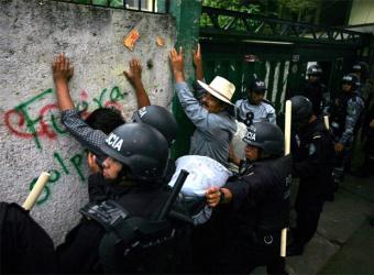 3 of 57 Honduran "peasants" evicted from the Agrarian institute on Wednesday...........whither do they go?