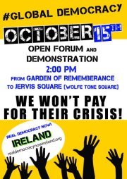 Oct 15 Dublin - 2pm Garden of Rememberence > Occupy Dame Street