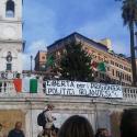 Irish Republican protest in Rome , Saturday 27th October 2012.