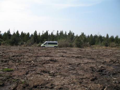 Cop van on Shell's site. 