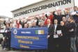 Workers protest BT discrimination