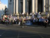 Swimming Pool Protest at Dublin City Hall