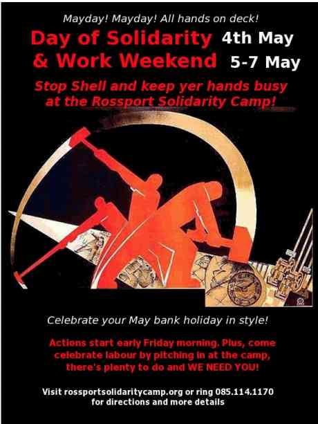 Come spend your May bank holiday weekend in Solidarity!