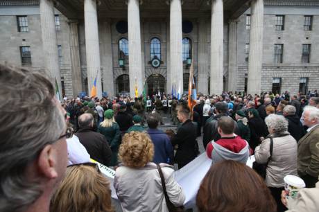 RSF National 1916 Commemoration, GPO Dublin, Saturday 23rd April 2016. 