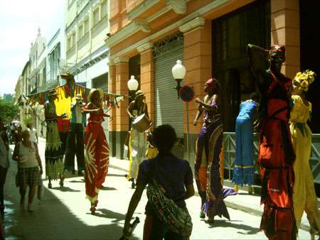 Havana street performers