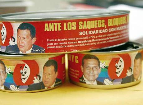 mystery tins of aid with Chavez & Humela
