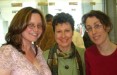 Susan Millar DuMars (left) with Lorna Shaughnessy & Celeste Auge