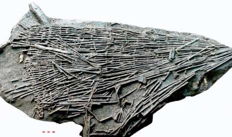 NRA image of Neolithic fishing trap