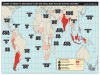 Map from the World Development Movement showing civil unrest against IMF policies