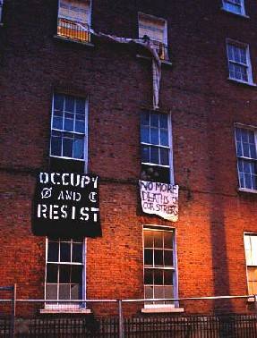 Squatters and Homeless Occupy and Resist!
