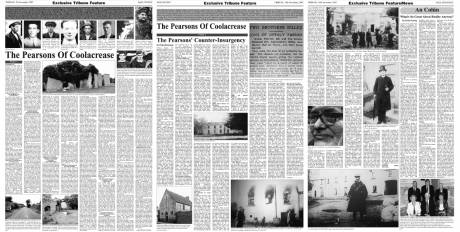 Major articles on the War of Independence in Offaly - Tullamore Tribune 7-14 November 2007 - PDF download here and at http://www.offalyhistory.com/