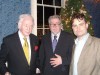 Left to right: Ulick O'Connor, Fred Johnston (Western Writers' Centre, Galway, Joseph Woods (Poetry Ireland)