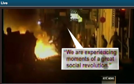 Greece: "&#917;&#955;&#955;&#940;&#948;&#945; (Greece): "We are experiencing moments of a great social revolution.