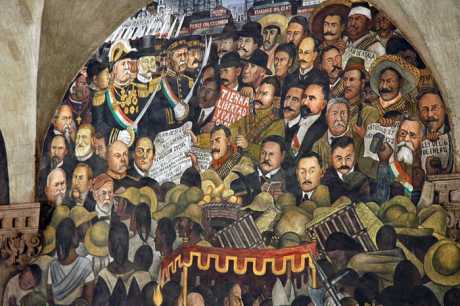 History of Mexico from the Conquest to 1930 (1929 1931) by Diego Rivera [15]