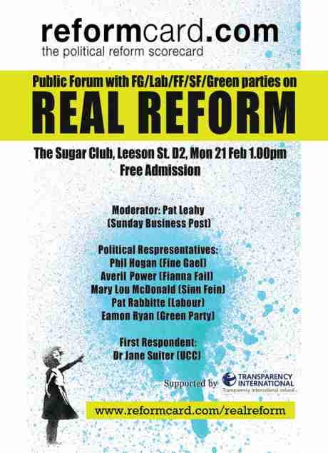 Real Reform Event