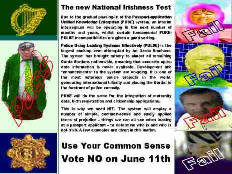 National Irishness Test