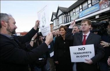Willie 'I love Ulster' Frazer only supports (unionist) terrorists in the police force