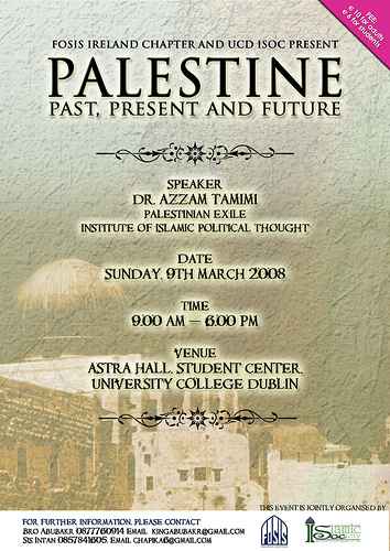 1 DAY COURSE ON PALESTINE!
