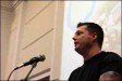 Joe Simpson, POA assistant general secretary, addresses Socialist Party conference 2011,