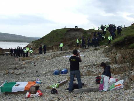 57 or so Gardai Shell Dna on the beach below camp, last Fri. Doesn't beat FSB!'s record of 63!