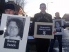 gra Activists holding a vigil in Omagh