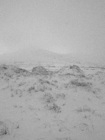 Dooncarton mountain in the snow