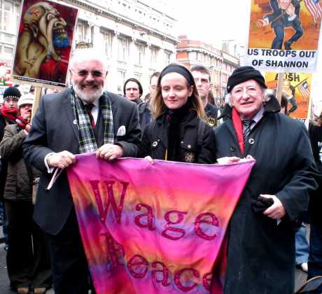 David Norris, Deirdre Clancy And Michael D - Peace Mongers All