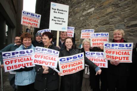 CPSU members from Revenue and Justice