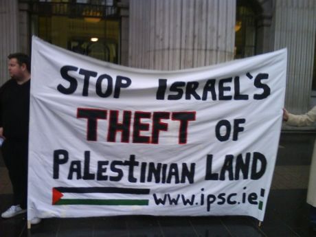 Stop Israeli Theft of Palestinian Land (c. Fintan Lane)