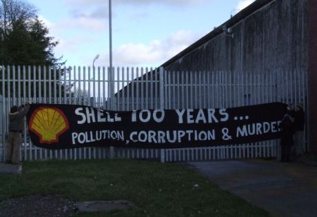 Old favourite banner on display at Castlerea Prison