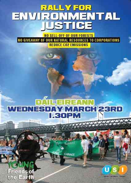 Rally For Environmental Justice poster