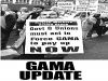 At a meeting in Liberty Hall today striking GAMA workers unanimously rejected the   proposal of the company that some of the workers on strike should disperse to sites in Galway and Ennis in order to get back to work.