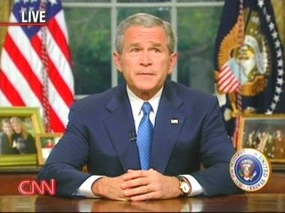 Bush looks to the Left