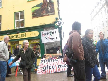 lots of passersby joined in the fun, whether for the free soup, the free social interaction or of course, the twister 