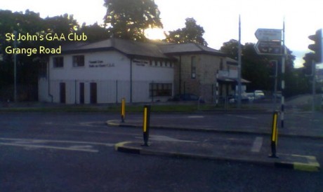St Johns GAA Club on Grange Road beside Marley Park