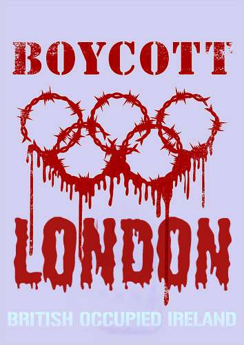 BLOODY LONDON OLYMPIC BOYCOTT