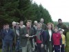 Green party TD Trevor Sargent supports locals at Minabpol Donegal