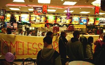 Want Fries With That Protest? - Supermacs Gets Occupied